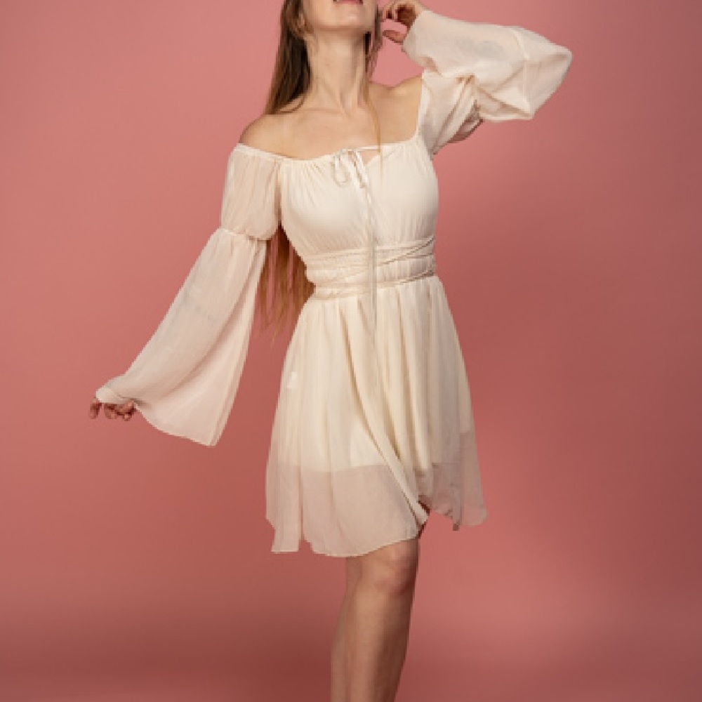 Renaissance goddess dress